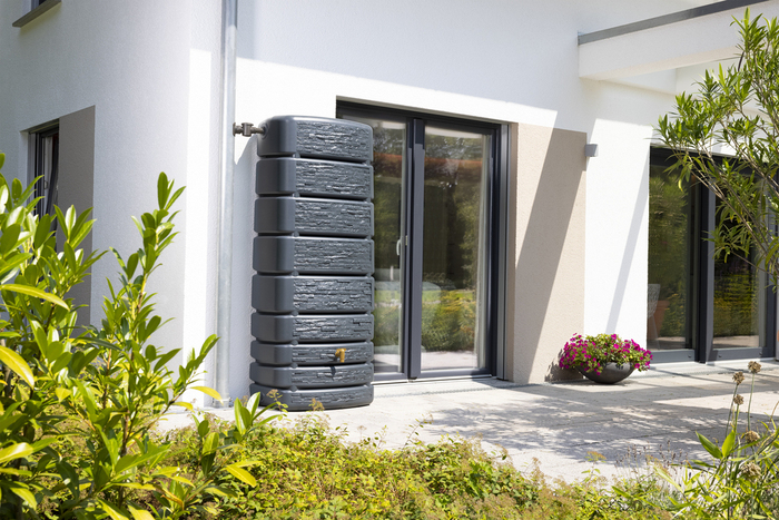 Regnvattentank Slim Stone 500 L